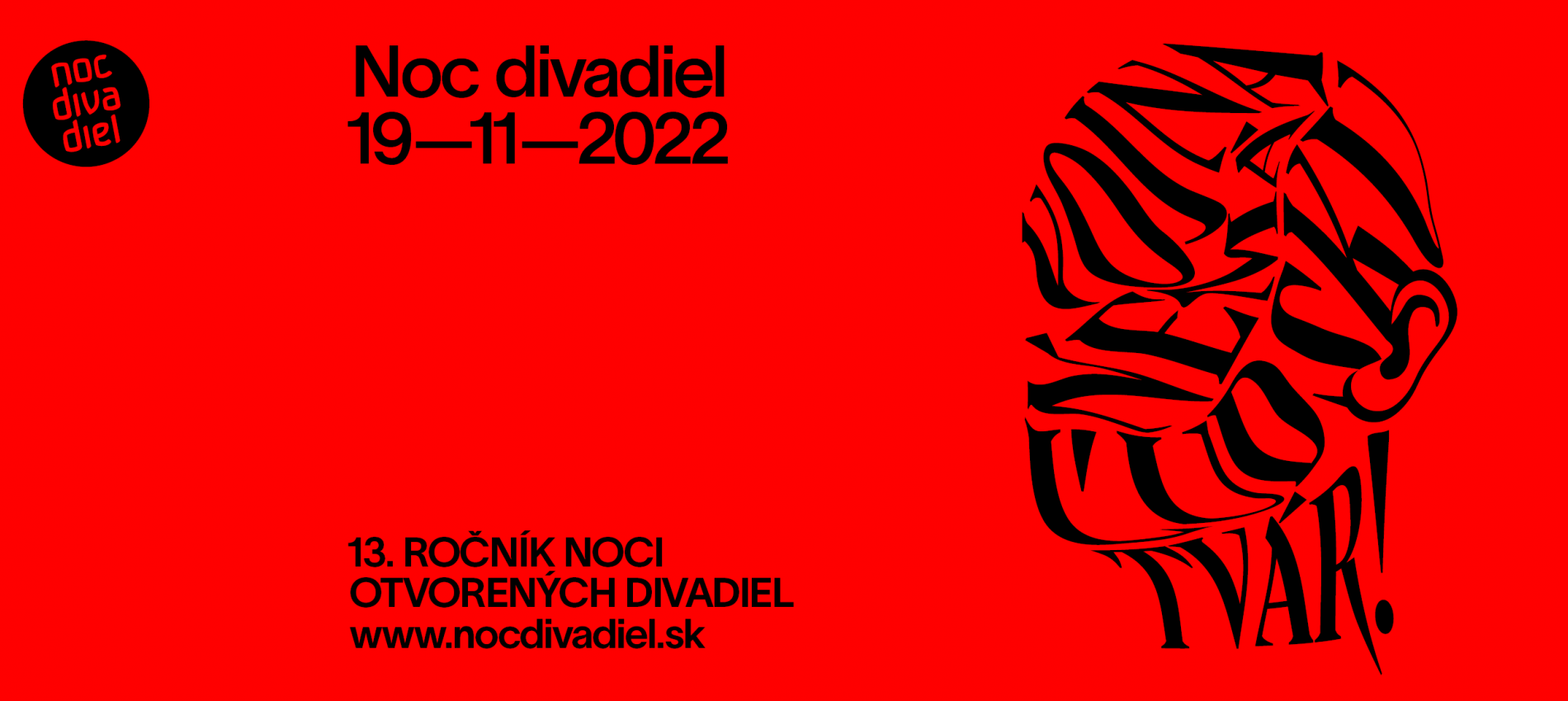 Foto: Banner Noc divadiel 2022