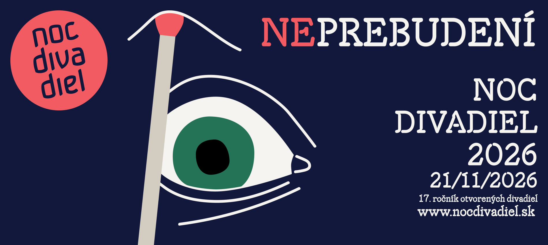 Noc divadiel 21.11.2026